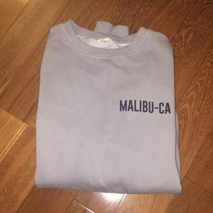 Brandy Melville Erica Malibu CA Sweatshirt